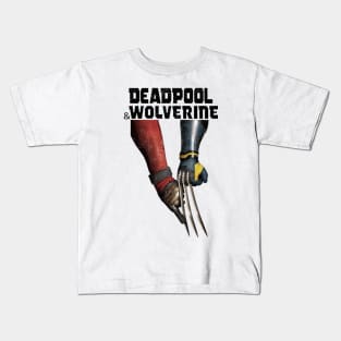 Deadp00l and W0lverine Love, Wilson & Howlett 2024 Kids T-Shirt